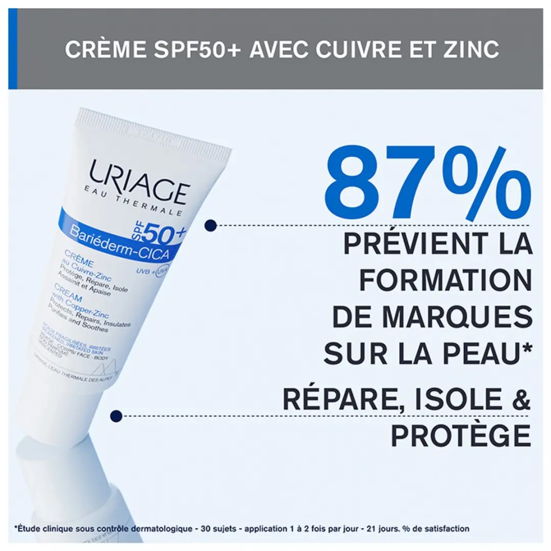 Uriage Bariederm Cica-Creme SPF50+ 40ml