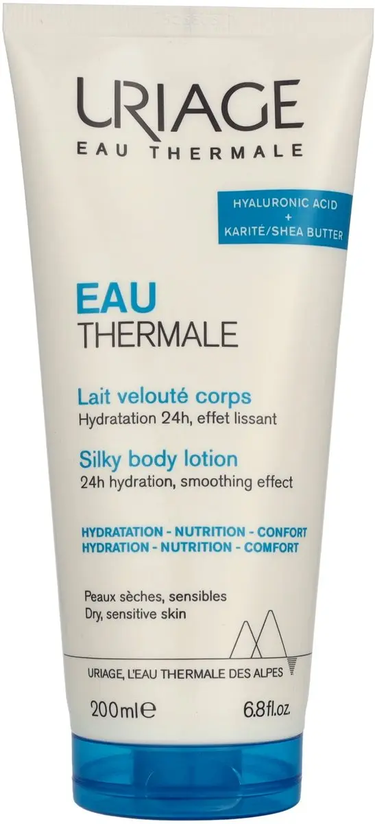 Uriage Eau Thermale Silky Body Lotion 200ml - Droge Gevoelige Huid