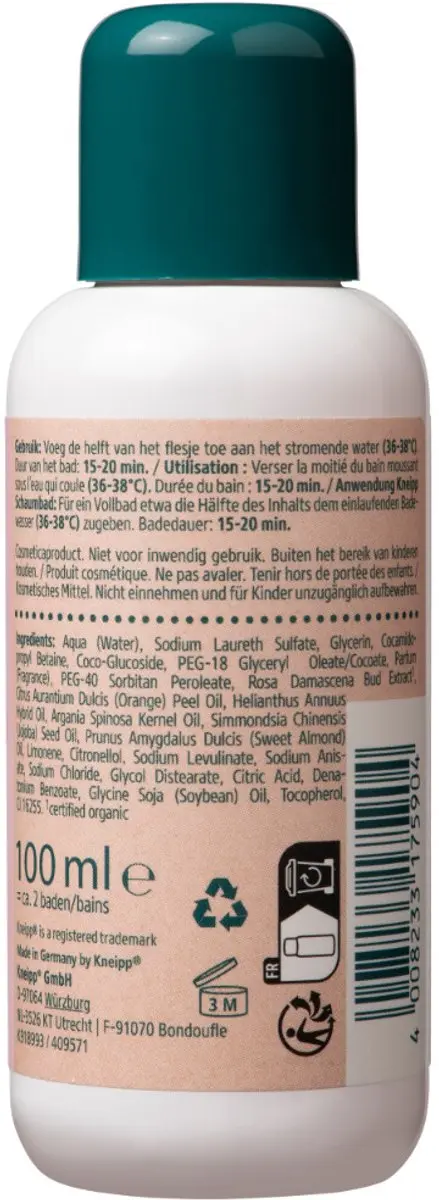 Kneipp Mini Badschuim Embrace Life 100ml - 3 Stuks