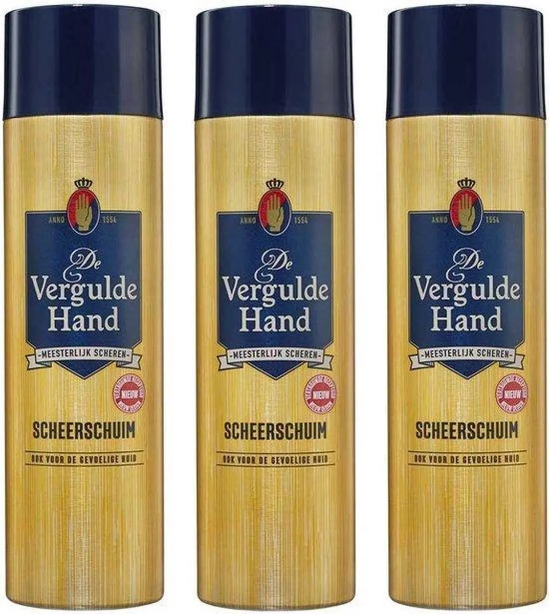 Vergulde Hand Scheerschuim 250ml