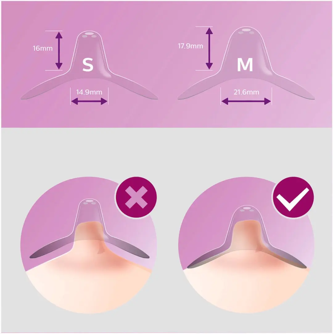 Philips Avent Tepelbeschermers 15mm - 2 Stuks