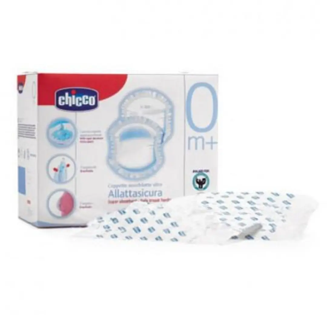 Chicco Anti-Bacteriële Wegwerp Borstcompressen 30 Stuks