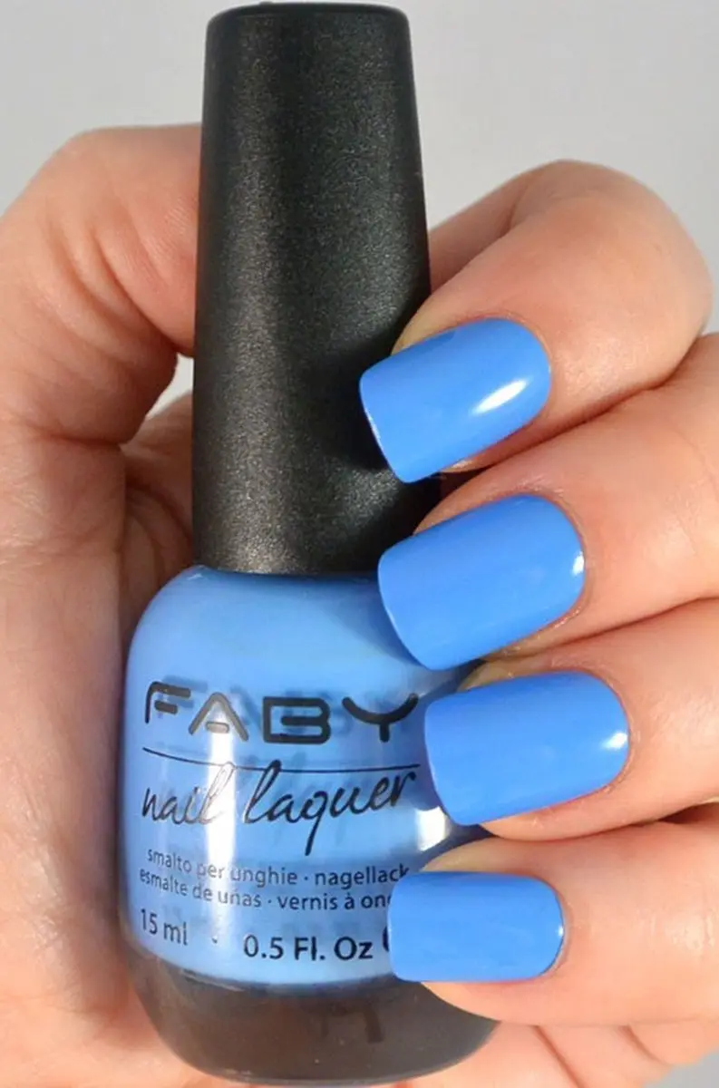 FABY Vegan Nagellak Blauw - 15ml