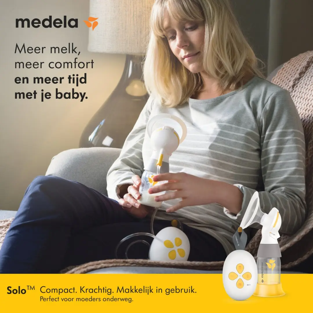 Medela Solo Borstkolf - Compact - Oplaadbaar - USB
