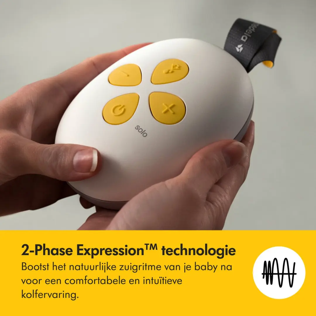 Medela Solo Borstkolf - Compact - Oplaadbaar - USB - afbeelding 6 van 6