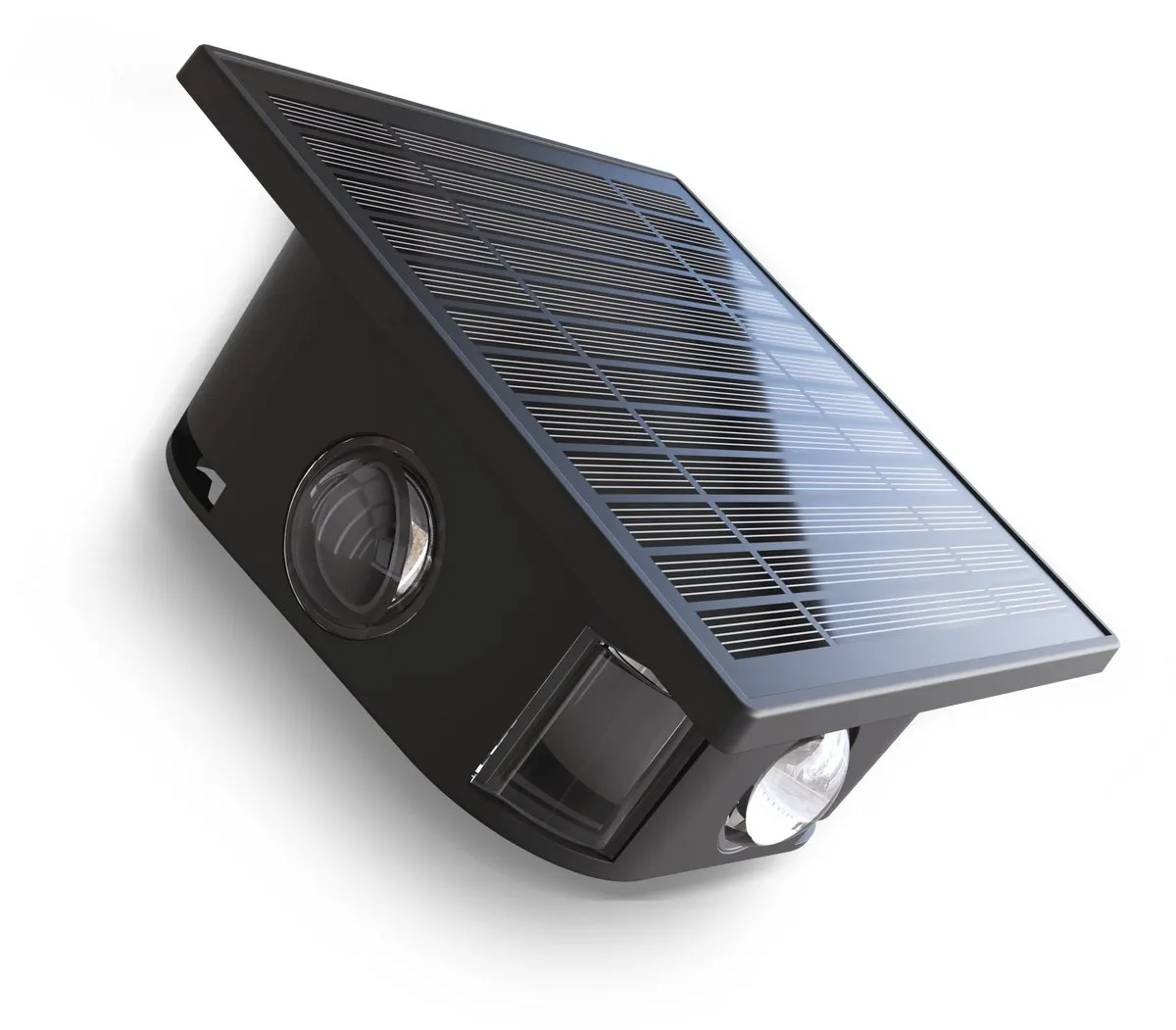 Calex Altamura Solar Wandlamp Zwart - 18.3cm