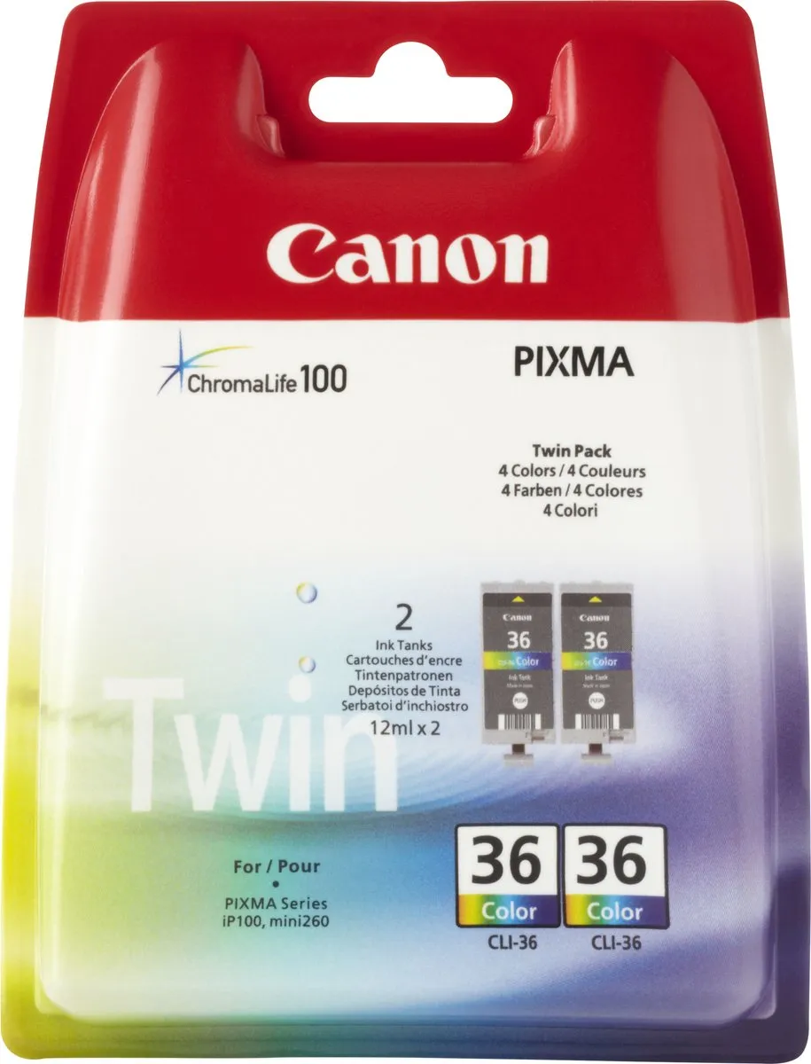 Canon CLI-36 Inktcartridge CMYK