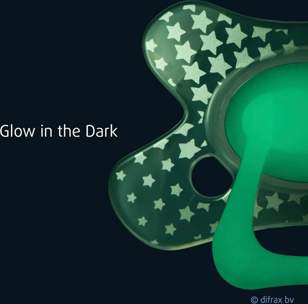 Difrax Fopspeen Natural 20+ Maanden - Glow in the Dark