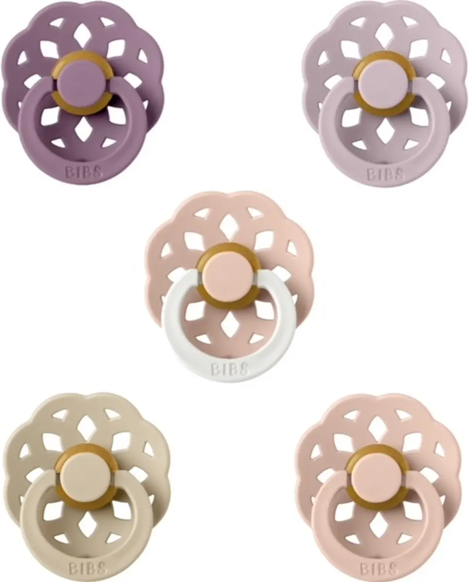 BIBS Boheme Fopspeen Set 5 Stuks