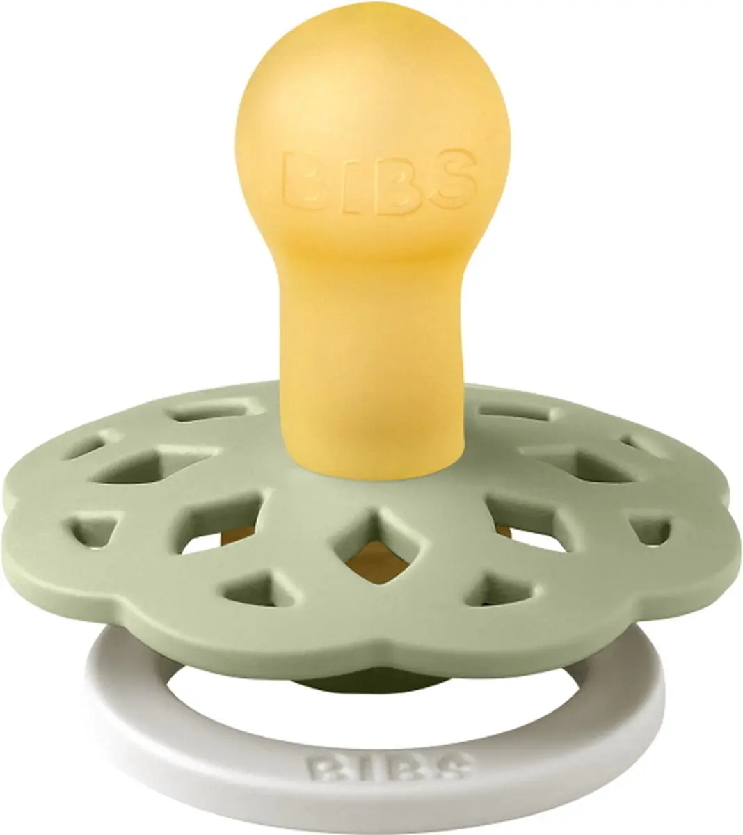 BIBS Boheme Glow In The Dark Fopspeen - Groen