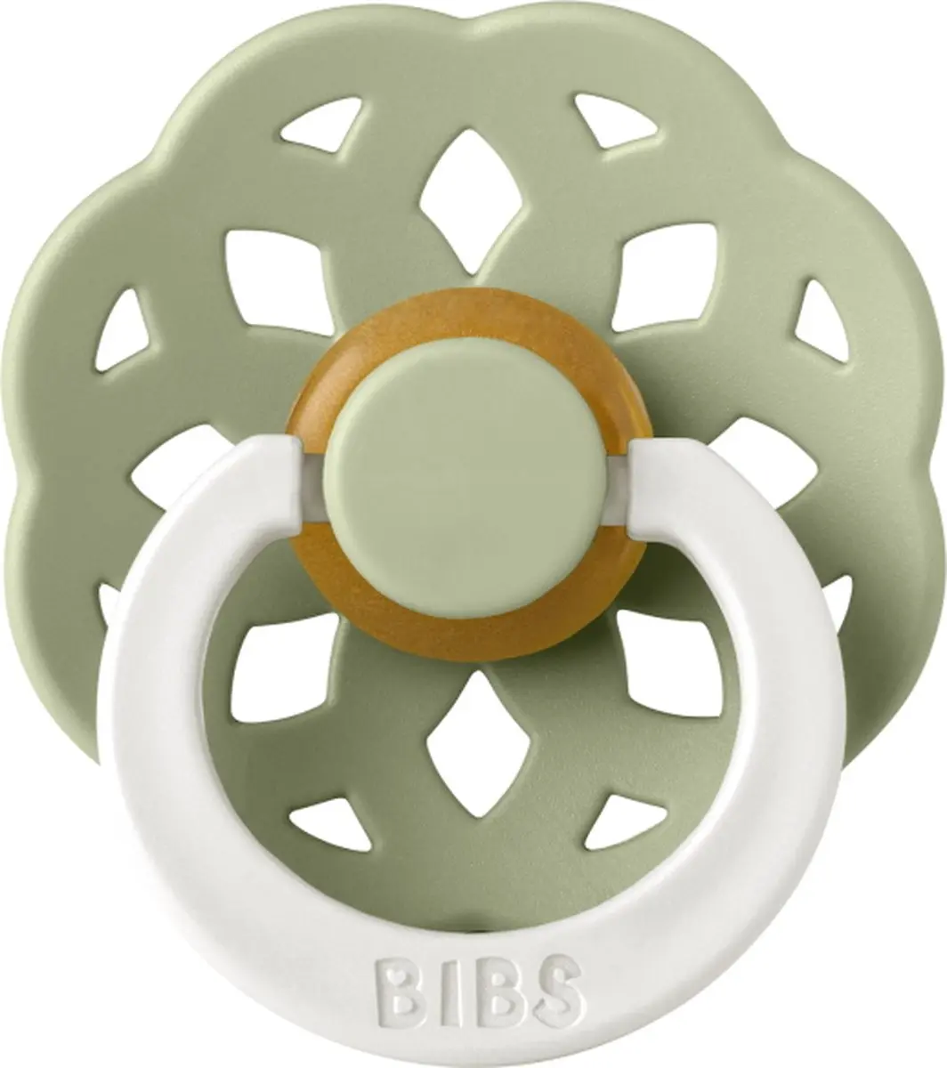 BIBS Boheme Glow In The Dark Fopspeen - Groen