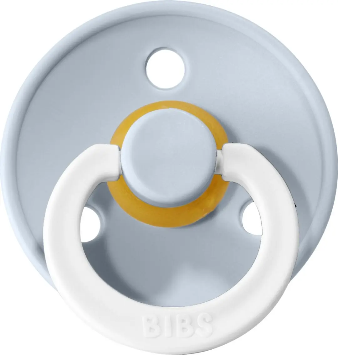 BIBS Fopspeen Glow Baby Blue - 6-18 Maanden