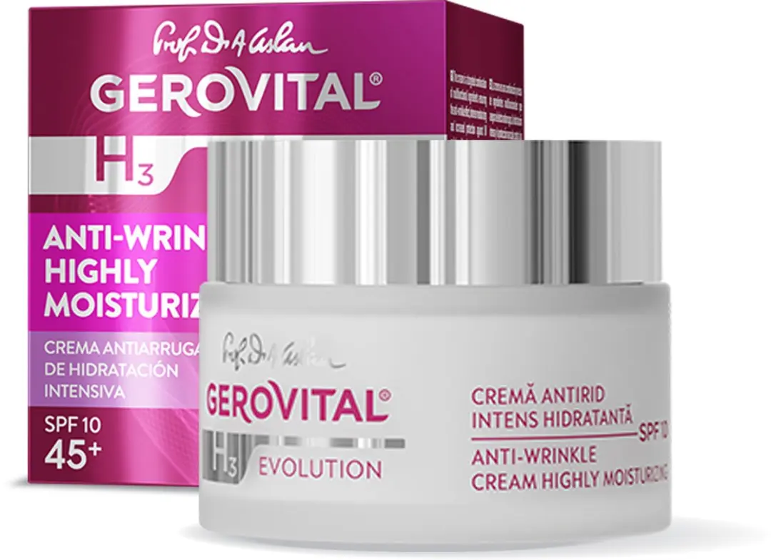 Gerovital Evolution Geschenkset Antirimpelcrème & Micellair Water - 50ml