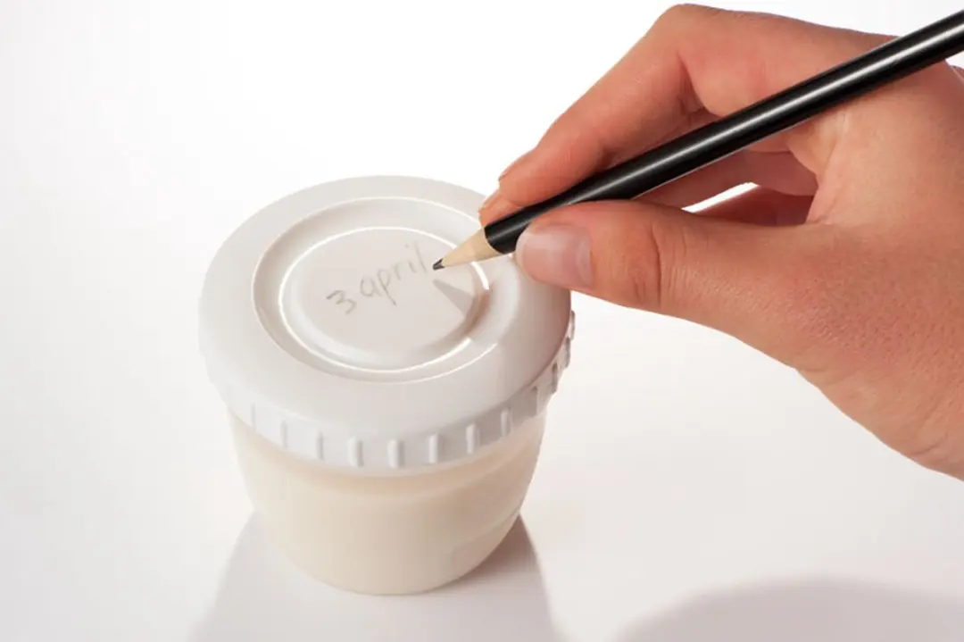 Difrax Moedermelk Bewaarbakjes 200ml - 6 Stuks - Transparant