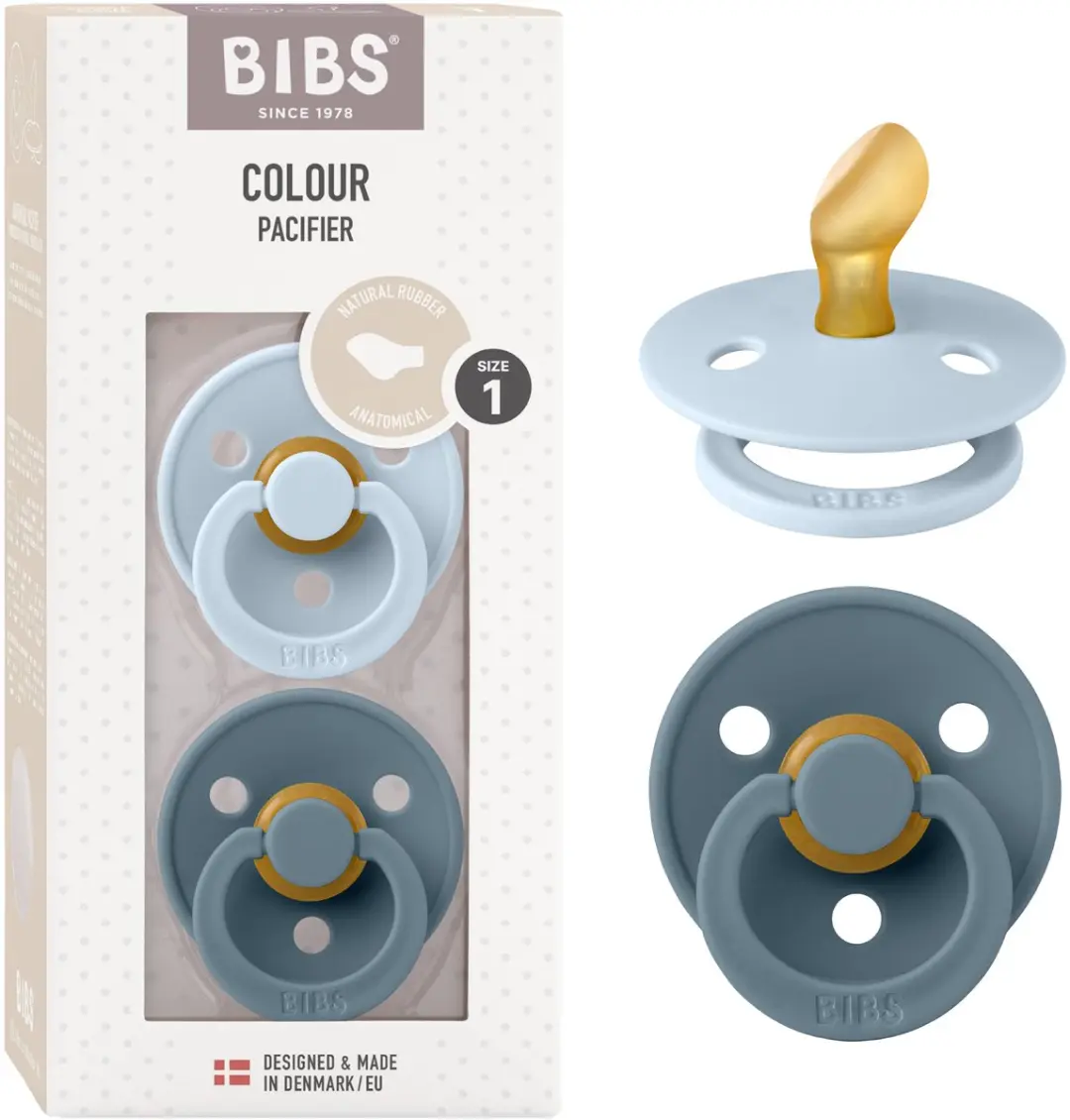 BIBS Colour Anatomische Speen Maat 1