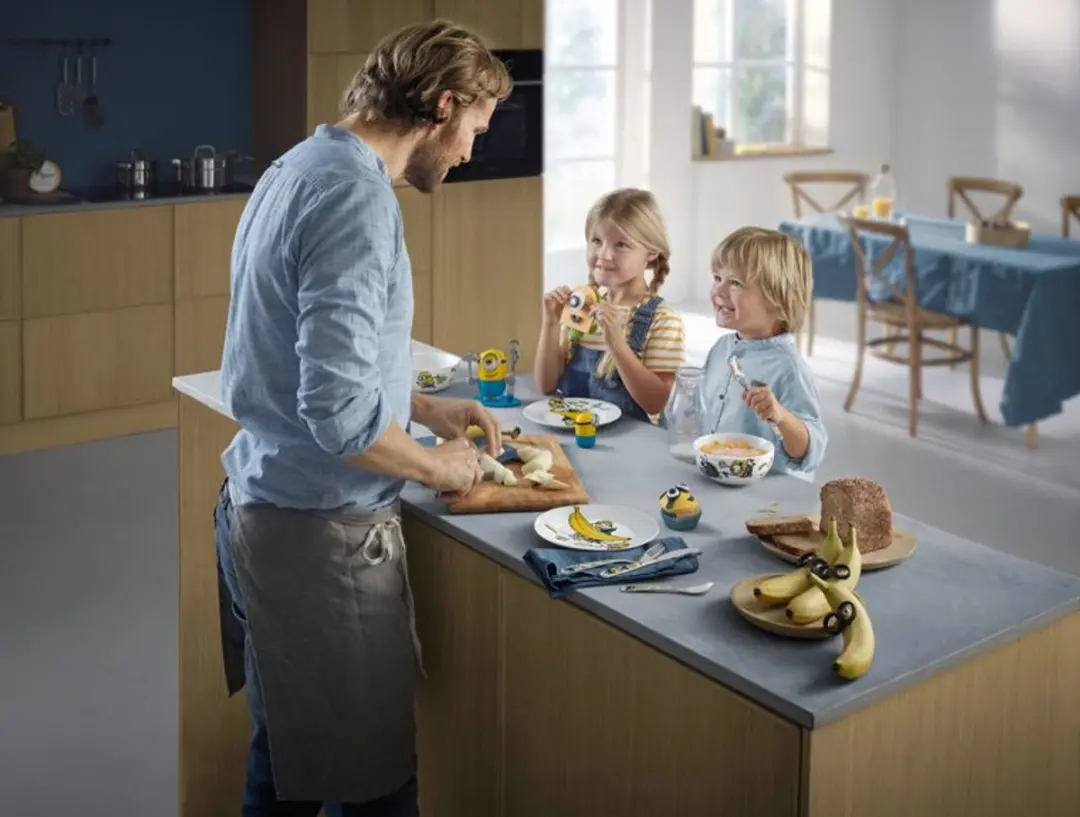 WMF Kids Minions Kinderbestekset 4-delig - RVS