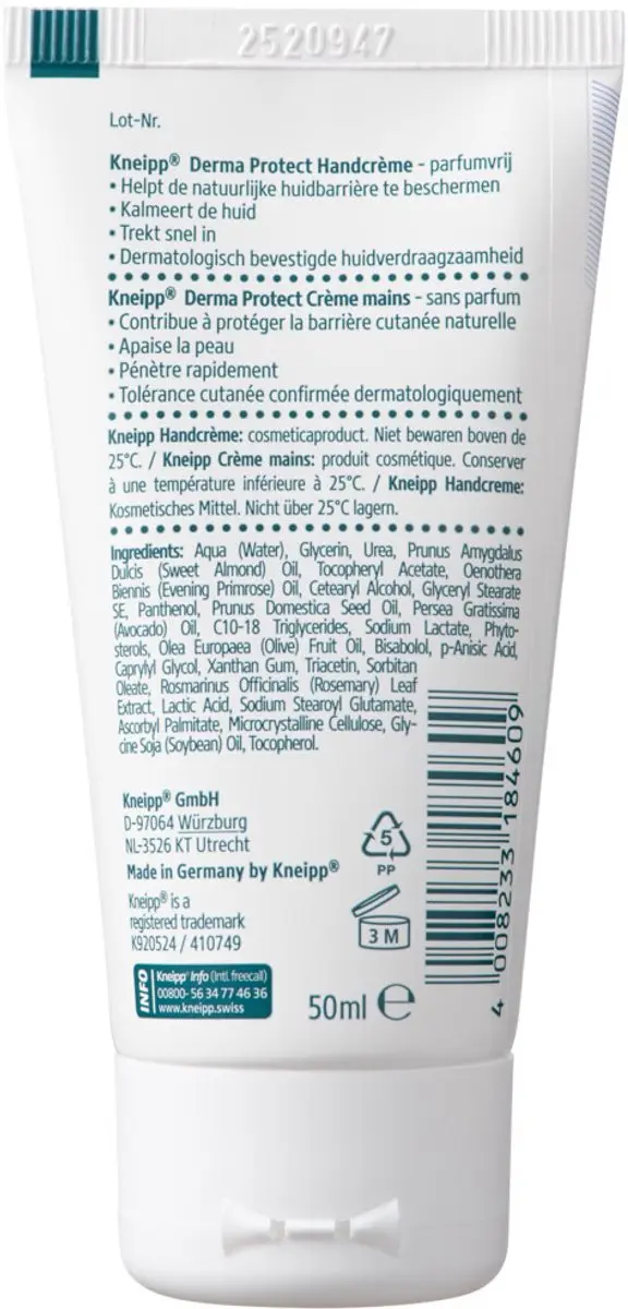 Kneipp Handcrème Derma Protect 50ml