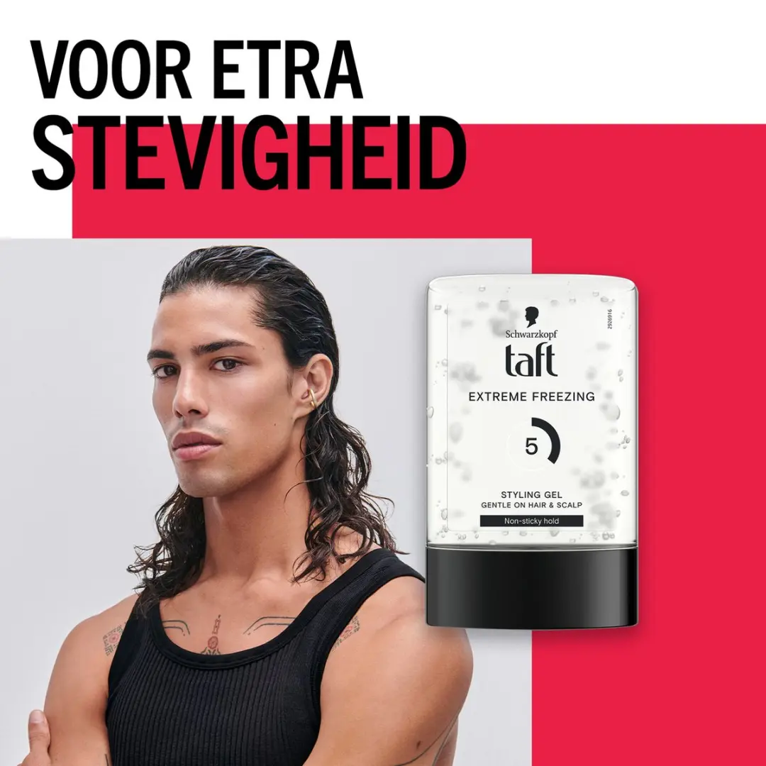 Taft Extreme Freezing Styling Gel 300ml - 6x