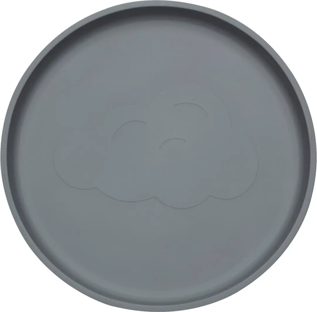 Jollein Siliconen Bordje Storm Grey