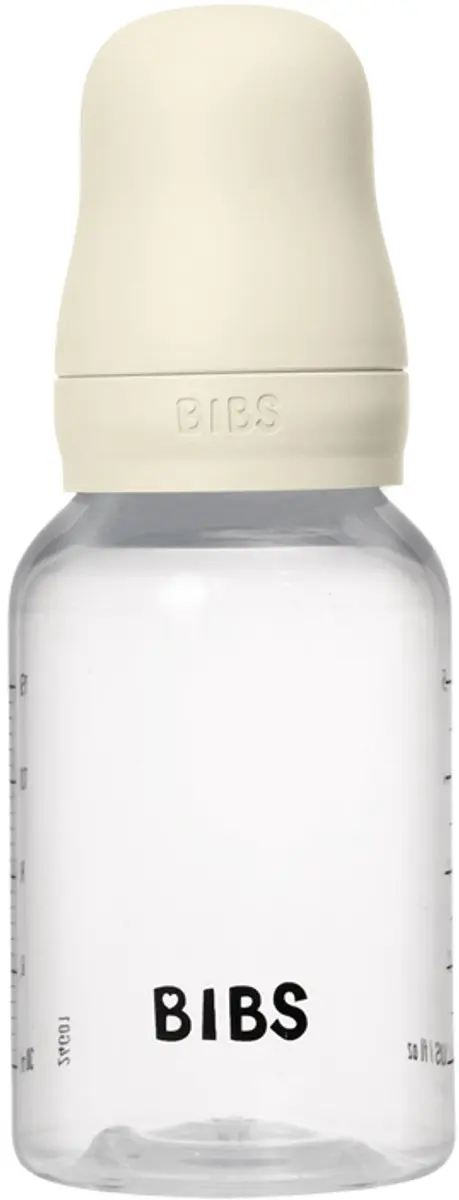 BIBS Fles Slow Flow 150ml - 6 Stuks - Latex - Ivory