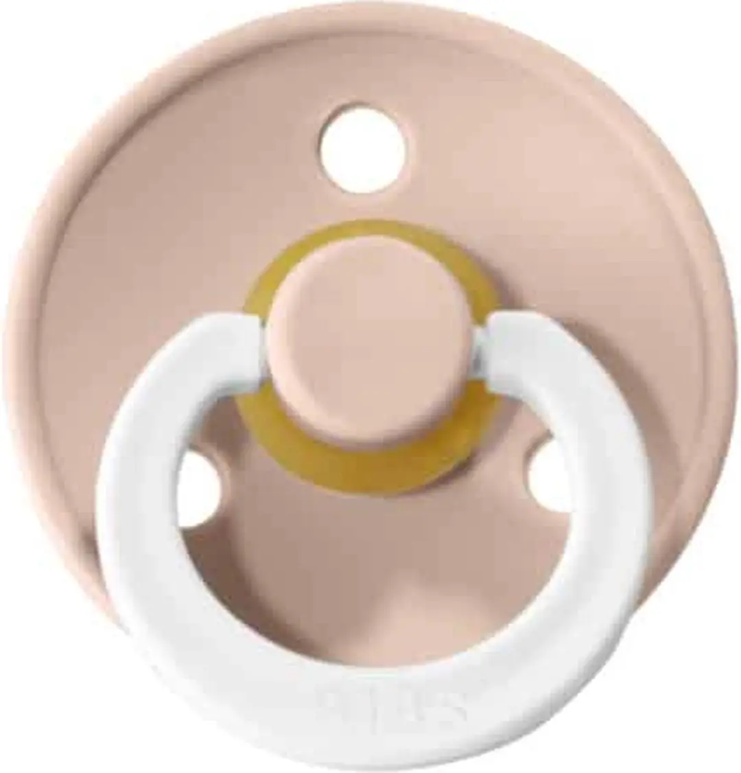 BIBS Blush Glow in the Dark Fopspeen 300256C - Roze - afbeelding 6 van 6