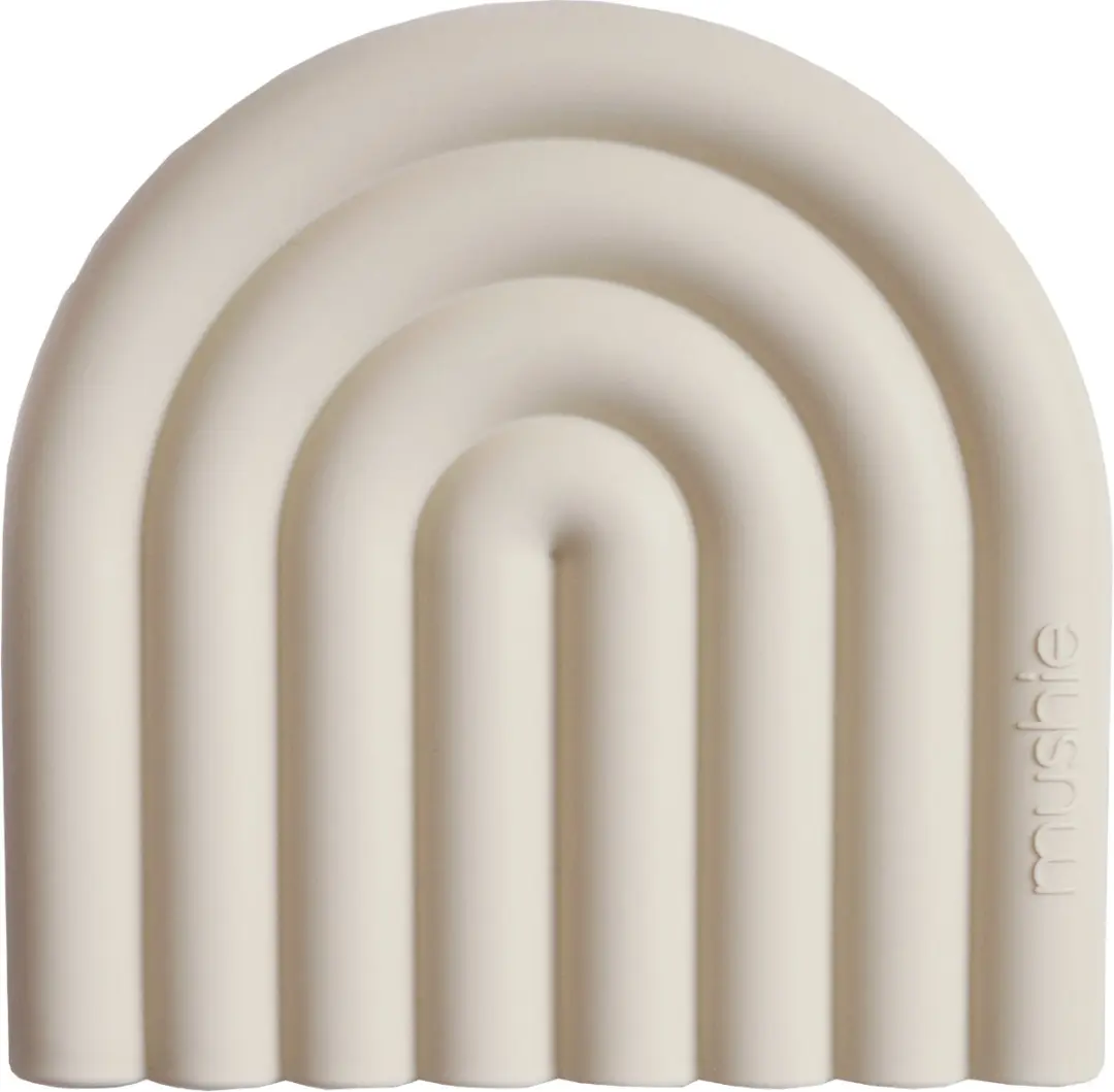 Mushie Rainbow Bijtring Shifting Sand