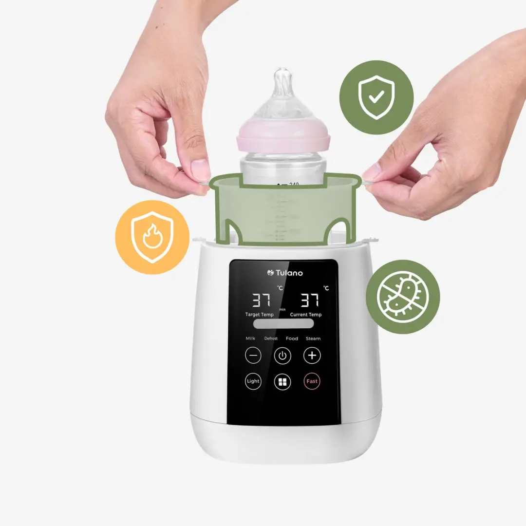 Tulano Ellie 35 Flessenwarmer & Sterilisator - 6-in-1 - Wit