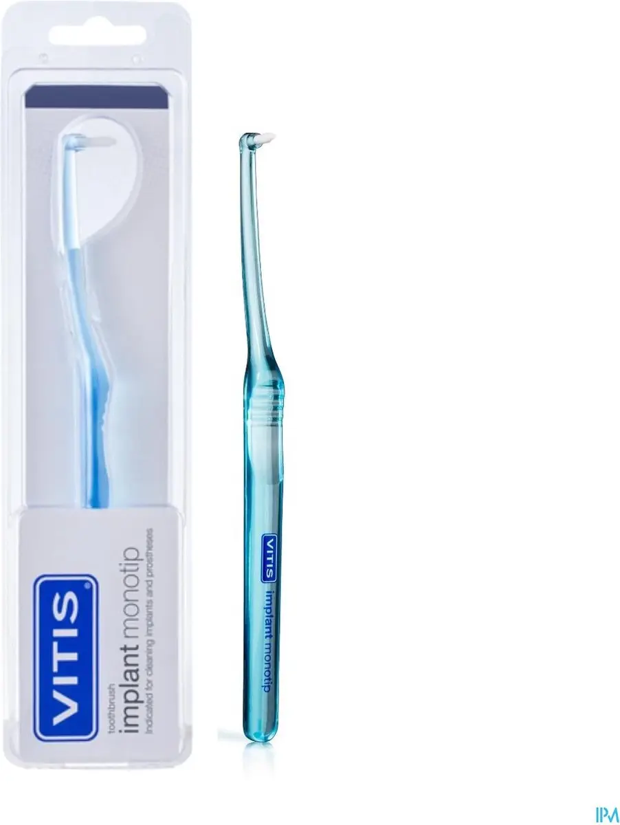 Vitis Implant Monotip Tandenborstel - Multicolor