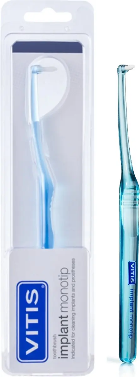 Vitis Implant Monotip Tandenborstel - Multicolor