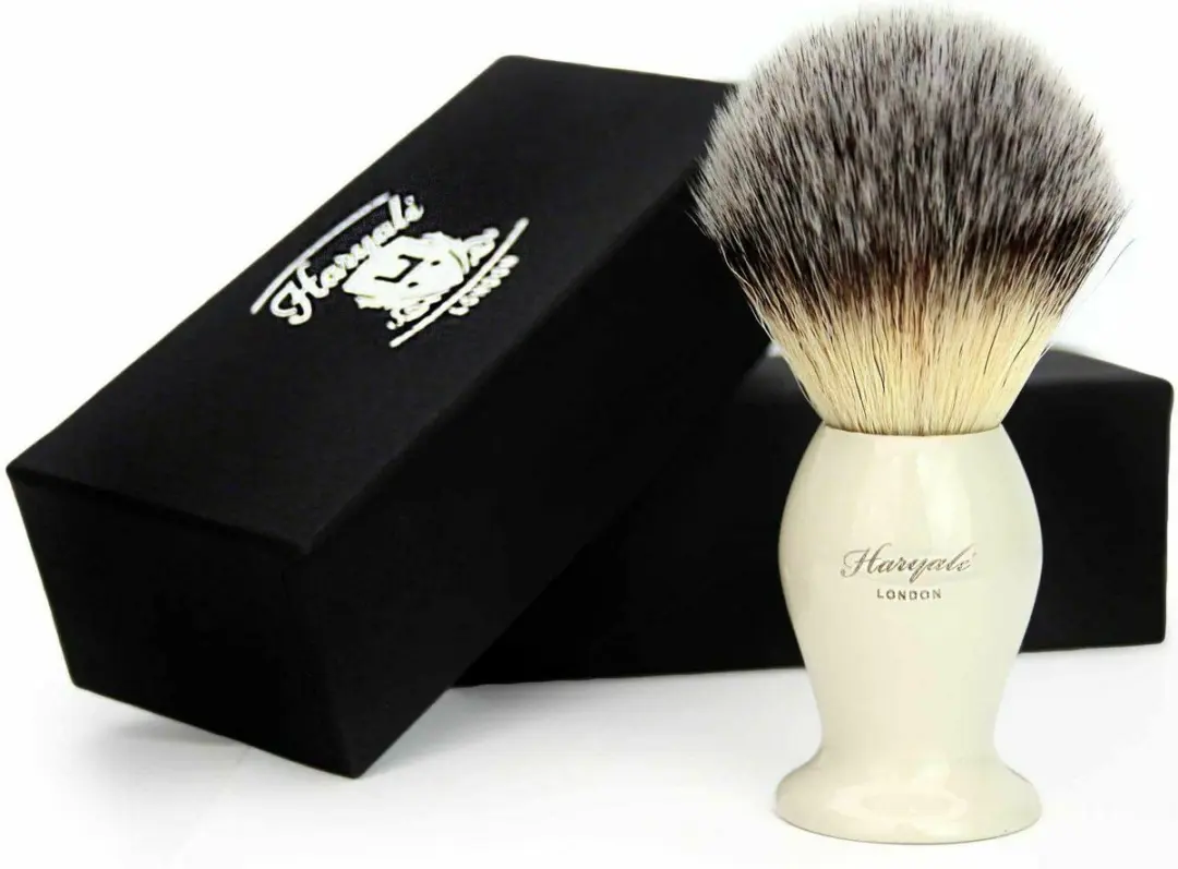 Haryali London Synthetische Scheerkwast Half Wit