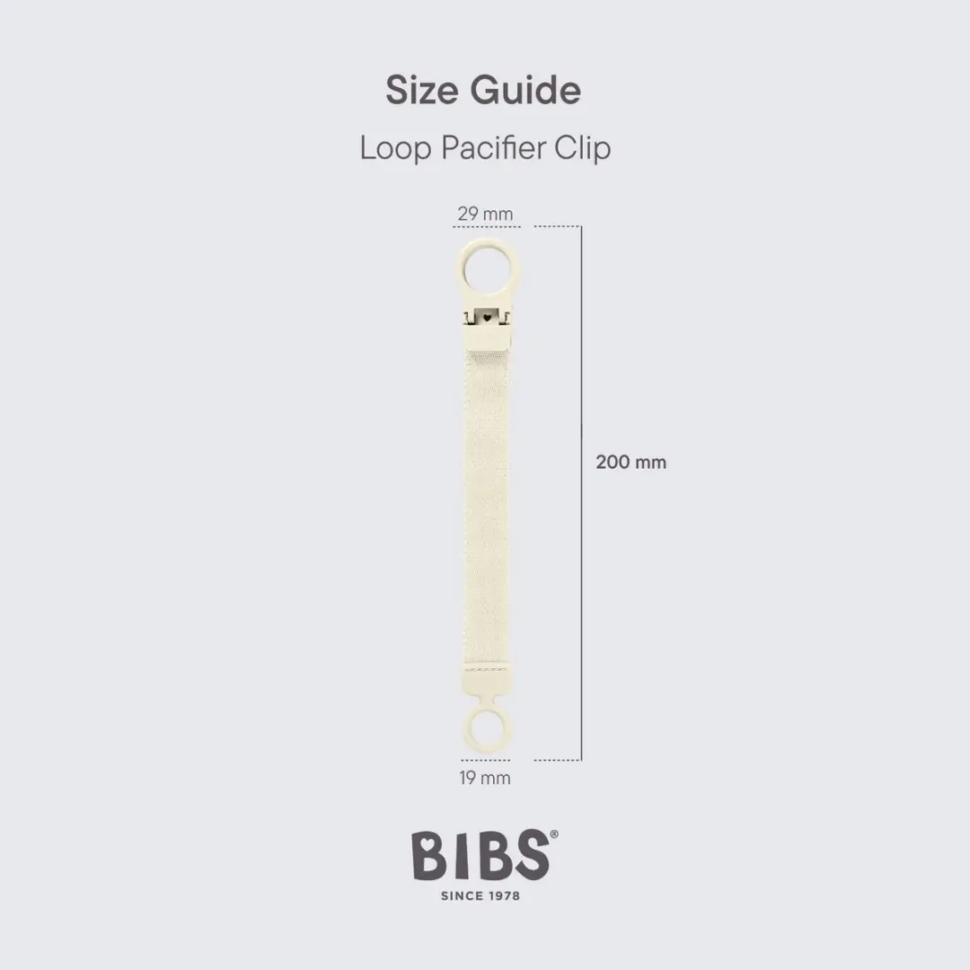 BIBS Lus-speenclip Ivory