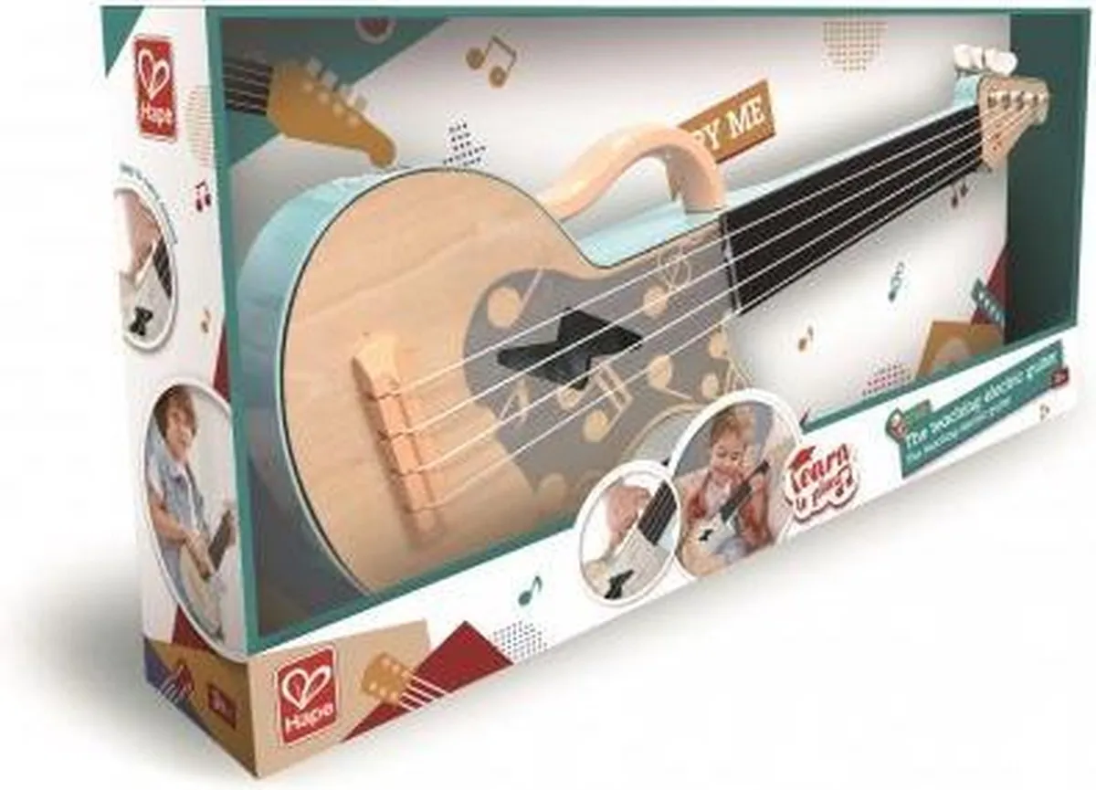 Hape Ukulele Rock n Roll - Speelgoedinstrument