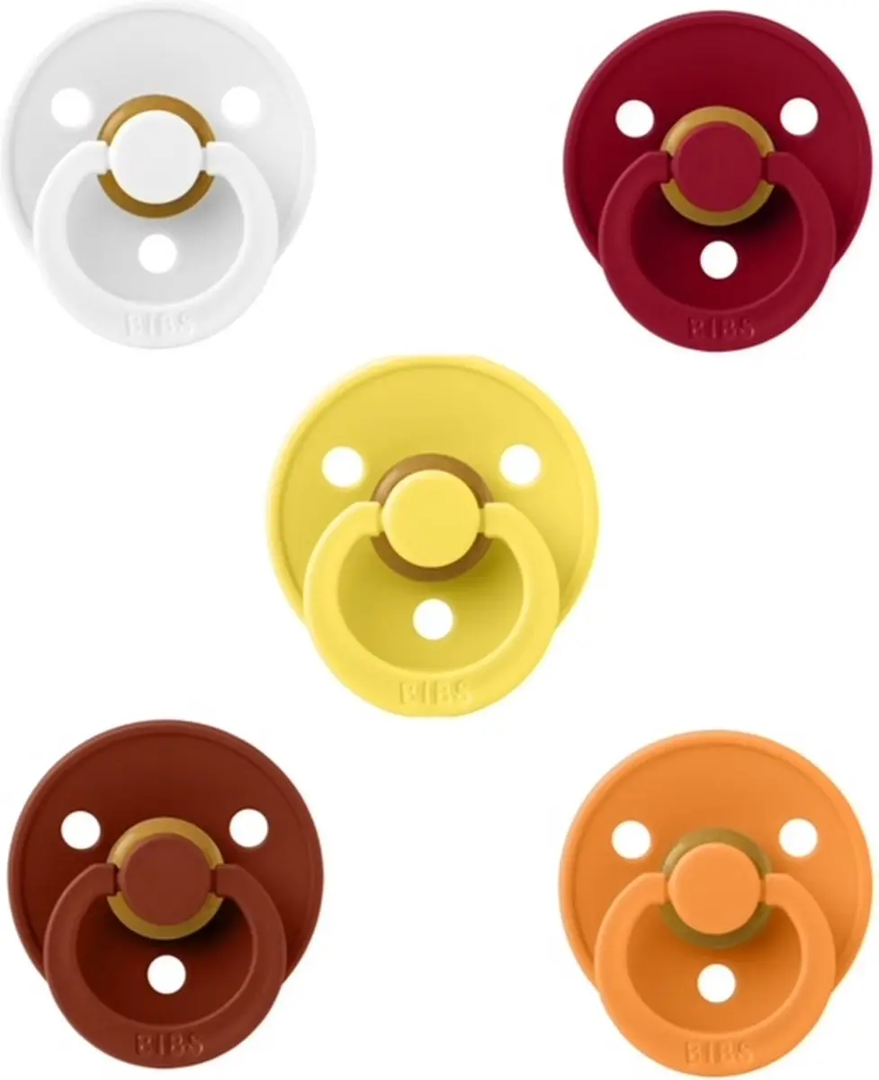 BIBS Fopspenen 0-6 Maand Set 5 Stuks
