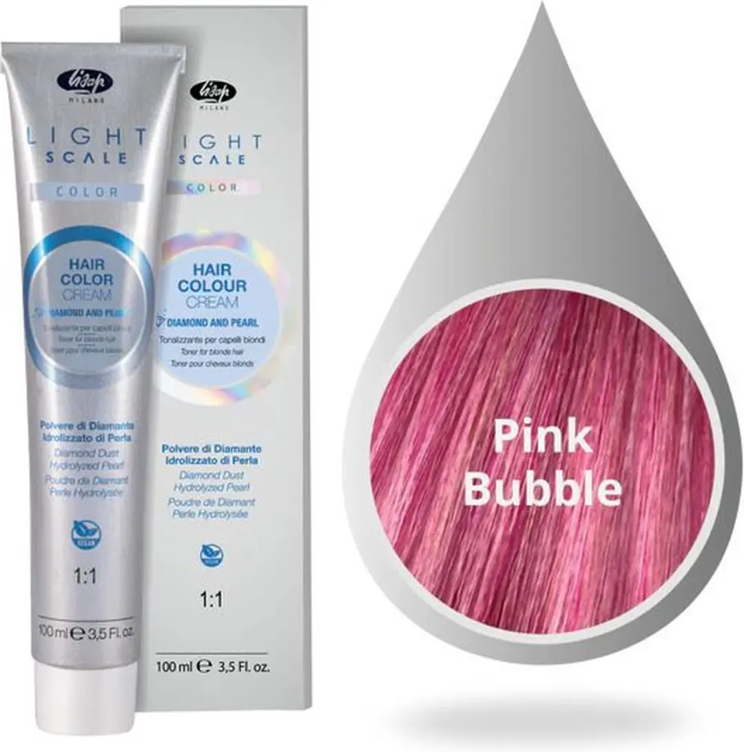 Lisap Hair Color Cream Roze