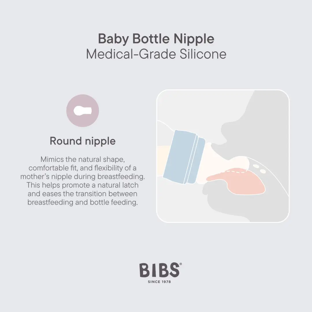 BIBS Babyfles 150ml - 2 Stuks - Ivory