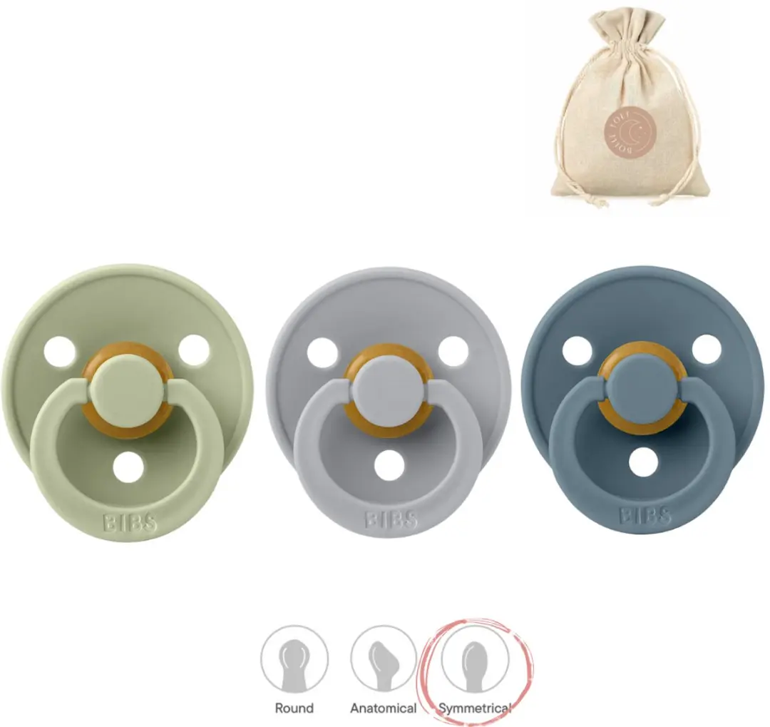 BIBS Symmetrisch Fopspenen Maat 2