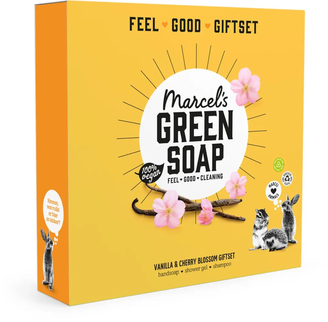 Marcel's Green Soap Geschenkset Vanille & Kersenbloesem