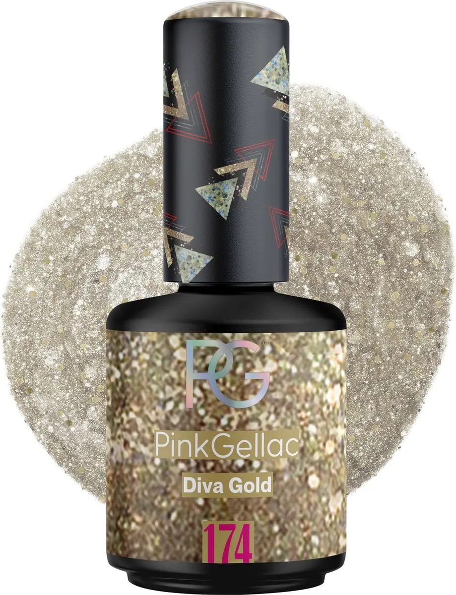 Pink Gellac Diva Gold 174 Gellak 15ml