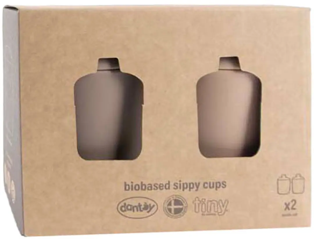 Dantoy Drinkbekers Baby BIOplastic - 4-delig Meerkleurig