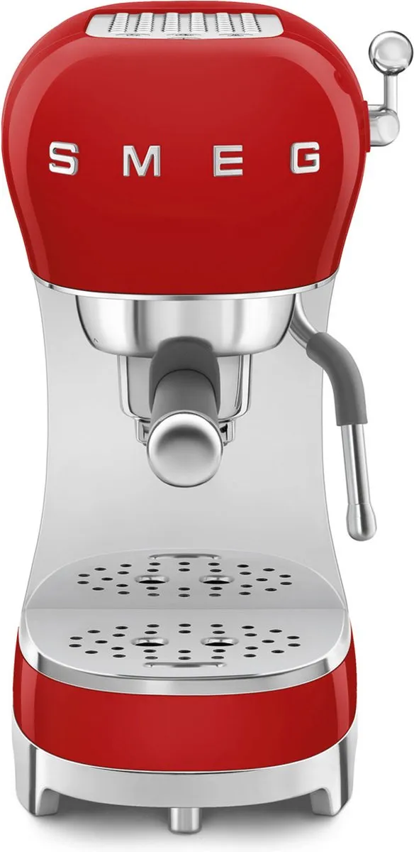 Smeg ECF02RDEU Handmatige Espressomachine
