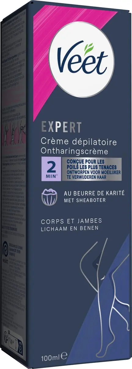 Veet Expert Ontharingscrème Lichaam & Benen 100ml