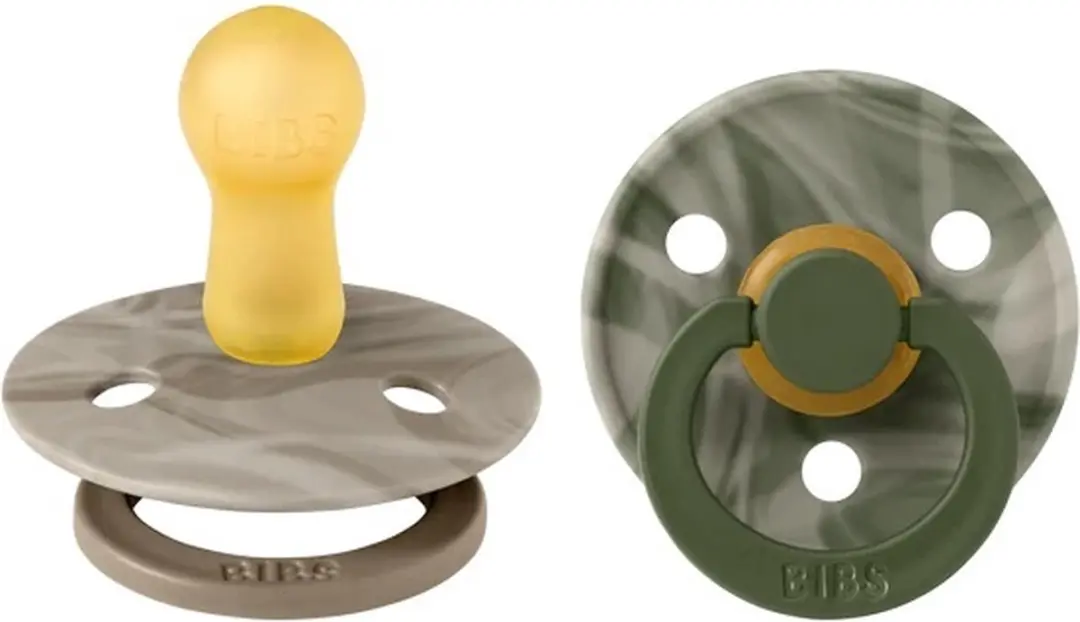 BIBS Stage 2 Fopspeen Tie Dye Green Mix