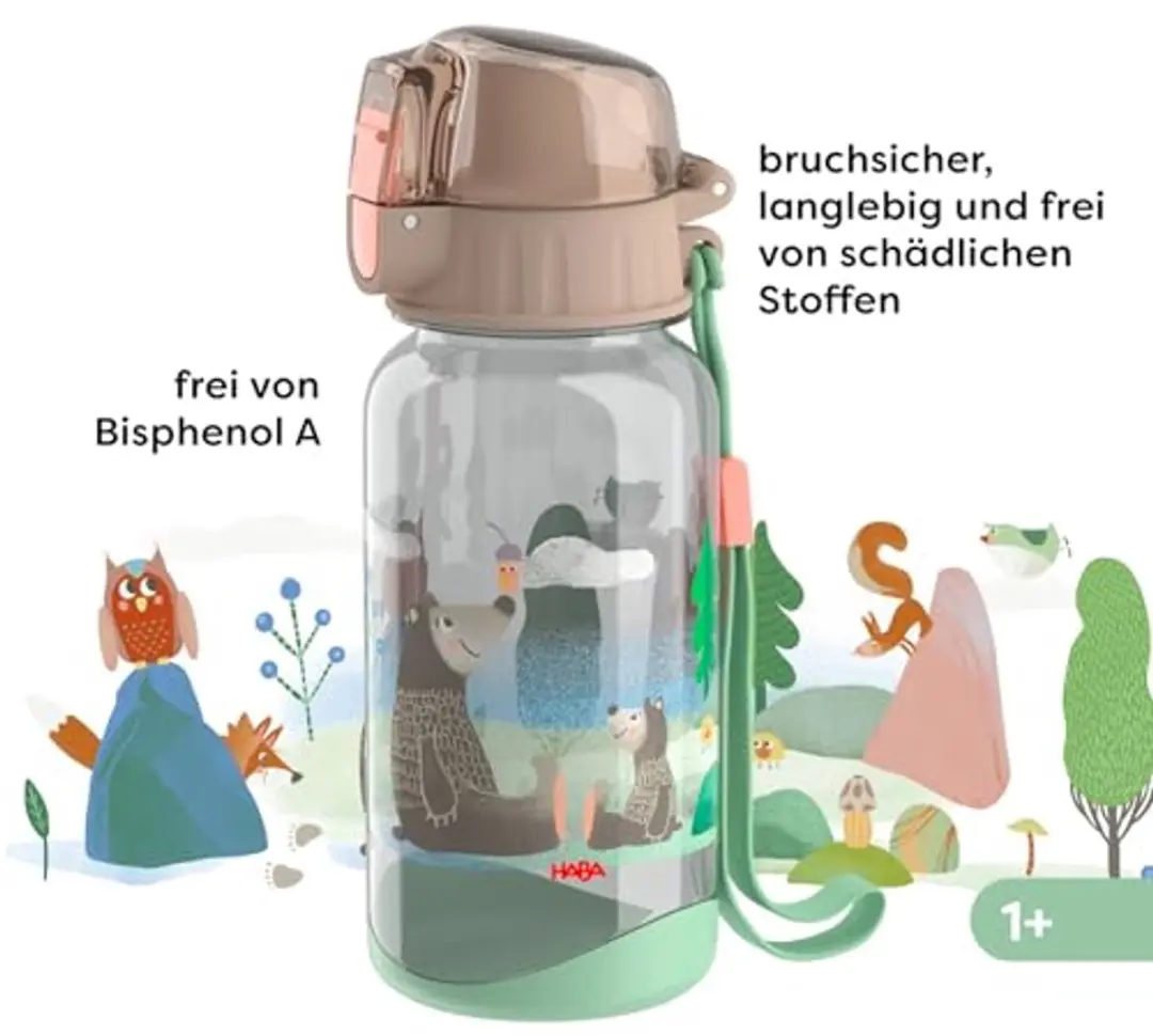 Haba Drinkfles Bos - 250ml Meerkleurig