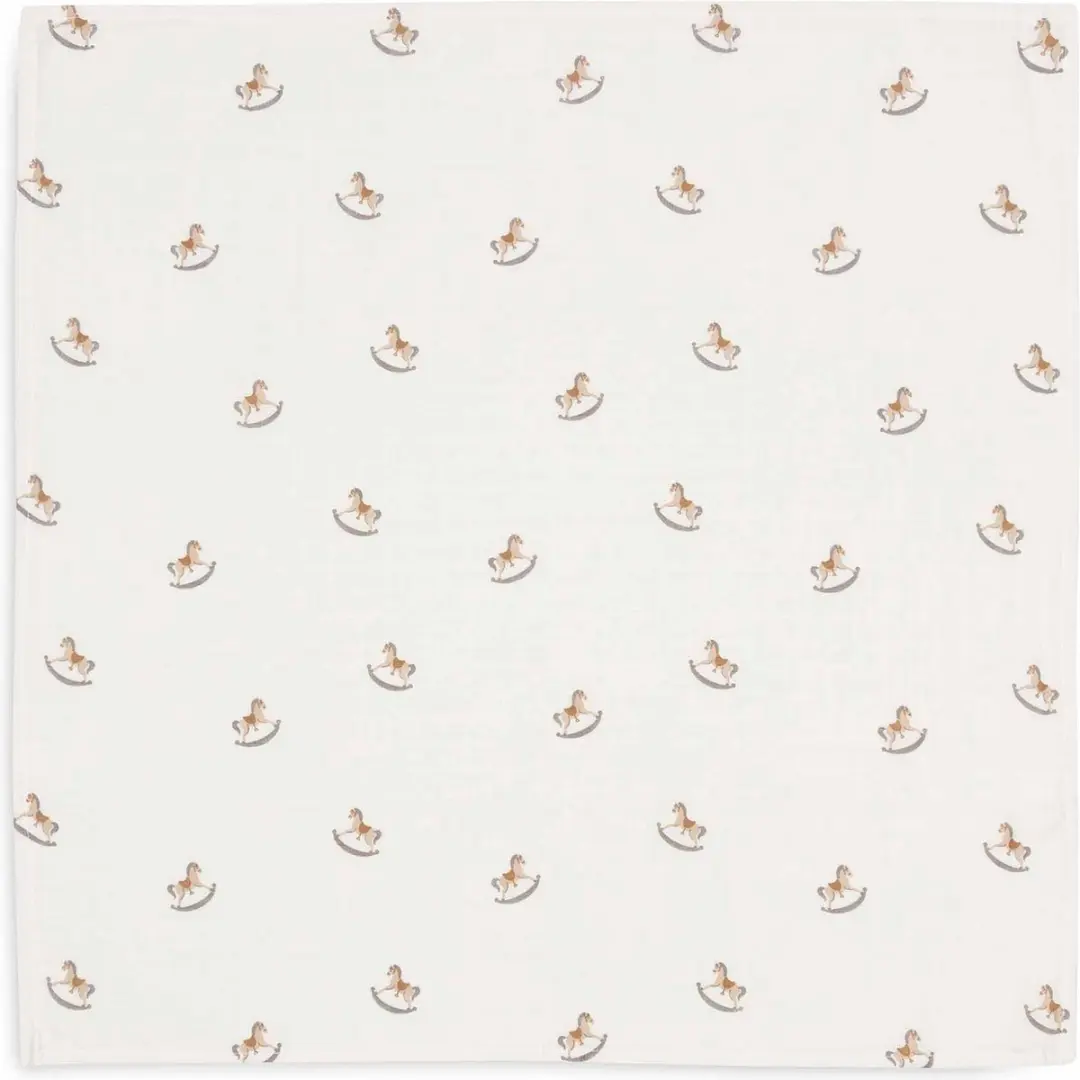 Jollein Hydrofiele Doekjes Small 70x70cm - Nostalgic Ride - 3 Stuks