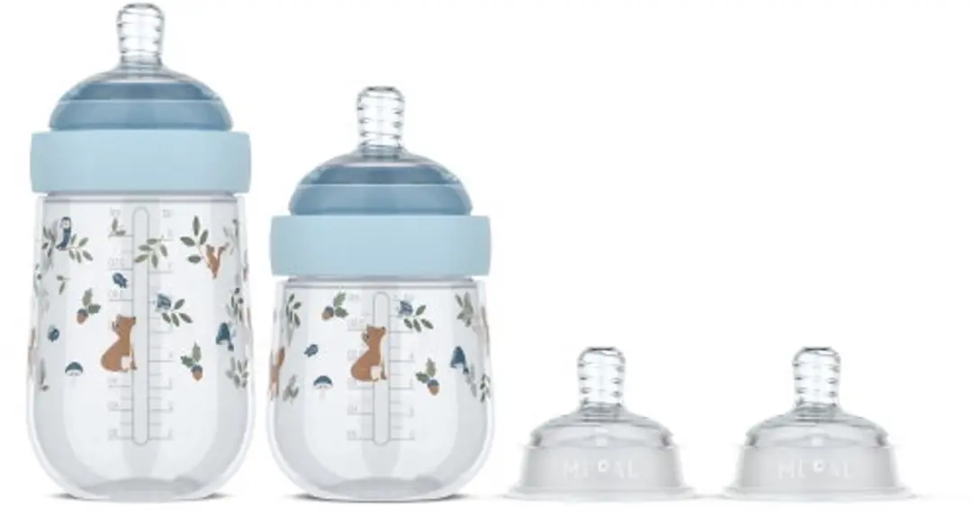 Mepal Mio Starterset Babyflessen 3-delig Forest Friends