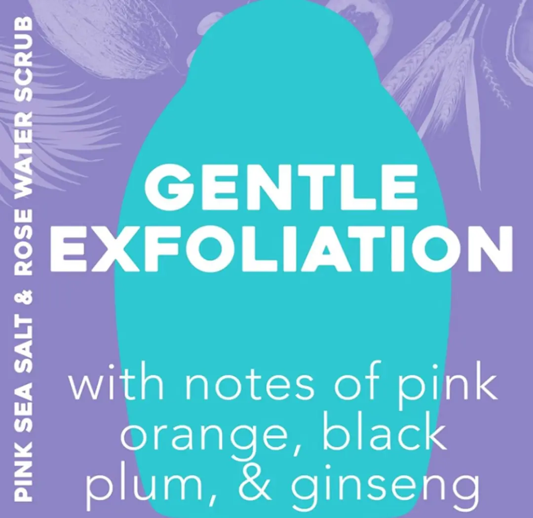 OGX Sensitive Rose Water & Pink Sea Salt Body Scrub 577ml