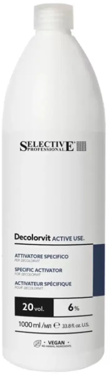 Selective Professional Decolorvit Active Use Oxy 1000ml