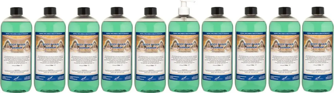 Splashbox Cosmetics Body & Hair Hamam 1L