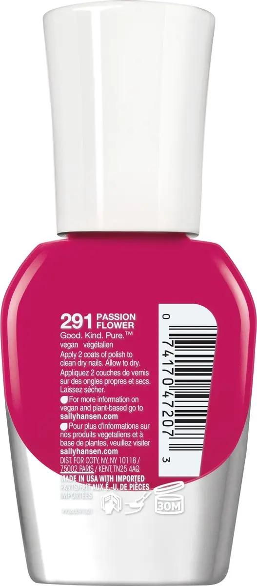 Sally Hansen Good.Kind.Pure Nagellak 291 Passion Flower