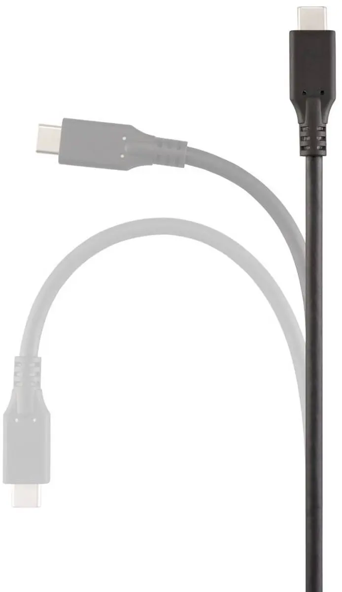 Renkforce RF-6830438 USB 4.0 USB-C Kabel 1.00m - Zwart